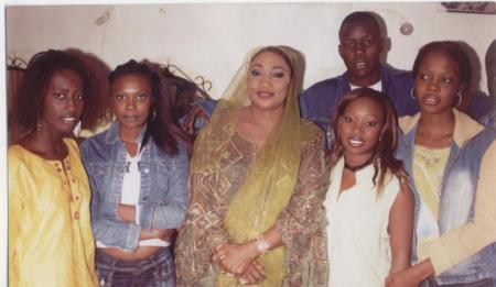 une foto avek ndeye fatou ndiaye chanteuse